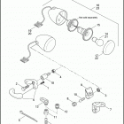 FXSTD 1BSY SOFTAIL DEUCE (2005) FRONT TURN SIGNALS