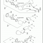 FXSTD 1BSY SOFTAIL DEUCE (2005) REAR TURN SIGNALS