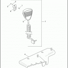 FLHTPI 1FMW ELECTRA GLIDE STANDARD POLICE (2005) MICROPHONE & RADIO MOUNTING BRACKETS