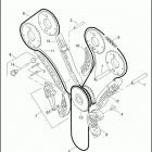 VRSCA 1HAZ VRSCA V-ROD (2005) CAM DRIVE SYSTEM