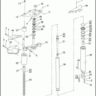 FLHTI 1FVW ELECTRA GLIDE STANDARD (2005) FRONT FORK - RIGHT