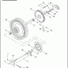 FLSTFSE 1PLF CVO FAT BOY (2005) Заднее колесо