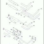 FXSTD 1BSY SOFTAIL DEUCE (2005) EXHAUST SYSTEM - FLSTF / I, FLSTN / I & FXSTD / I