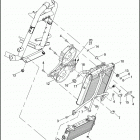 VRSCA 1HAZ VRSCA V-ROD (2005) RADIATOR  /  OIL COOLER