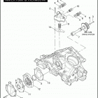 VRSCA 1HAZ VRSCA V-ROD (2005) WATER PUMP & THERMOSTAT