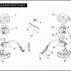 FXSTD 1BSY SOFTAIL DEUCE (2005) HANDLEBAR SWITCHES
