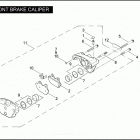 FLSTFSE 1PLF CVO FAT BOY (2005) Передний суппорт