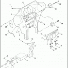FLHTPI 1FMW ELECTRA GLIDE STANDARD POLICE (2005) INNER FAIRING - FLHTPI