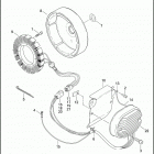 FXSTD 1BSY SOFTAIL DEUCE (2005) ALTERNATOR & REGULATOR