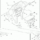 FLHTPI 1FMW ELECTRA GLIDE STANDARD POLICE (2004) INNER FAIRING - FLHTPI