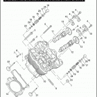 VRSCB 1HBZ VRSCB V-ROD (2004) CYLINDER HEAD, CAMSHAFTS & VALVES