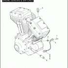 FLHTCSE 1PJE CVO ELECTRA GLIDE (2004) ENGINE SENSORS & SWITCHES