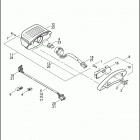 FXST 1BHY SOFTAIL STANDARD (2004) Задний фонарь