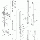 FXDXI 1GRW DYNA SUPER GLIDE SPORT (2004) FRONT FORK - FXDX / I
