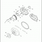 FXSTI 1BVB SOFTAIL STANDARD (2004) AIR CLEANER - FUEL INJECTED MODELS