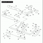 FLHTPI 1FMW ELECTRA GLIDE STANDARD POLICE (2004) Глушитель