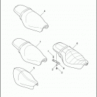 XL883C 4CJM SPORTSTER 883 CUSTOM (2004) SEATS