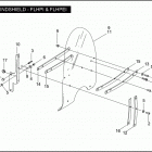FLHPI 1FHW ROAD KING POLICE (2004) WINDSHIELD - FLHPI & FLHPEI
