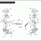 FLHTPI 1FMW ELECTRA GLIDE STANDARD POLICE (2004) HANDLEBAR SWITCHES