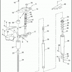 FLHT 1DDV ELECTRA GLIDE STANDARD (2004) FRONT FORK - RIGHT