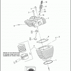 FXDWGI 1GPW DYNA WIDE GLIDE (2004) CYLINDERS, HEADS & VALVES - TWIN CAM 88 ™