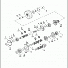 FXST 1BHY SOFTAIL STANDARD (2004) TRANSMISSION GEARS
