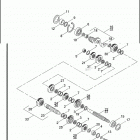 XL883C 4CJM SPORTSTER 883 CUSTOM (2004) TRANSMISSION GEARS