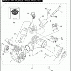 FXDXI 1GRW DYNA SUPER GLIDE SPORT (2004) INDUCTION MODULE - FUEL INJECTED