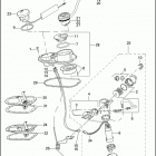 FXDI 1GMW DYNA SUPER GLIDE (2004) FUEL PUMP, SENDER & TOP PLATE -  FUEL INJECTED