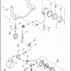 FLHT 1DDV ELECTRA GLIDE STANDARD (2004) PASSING LAMPS & FRONT TURN SIGNALS
