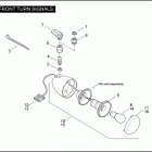 FXDX 1GJV DYNA SUPER GLIDE SPORT (2004) FRONT TURN SIGNALS