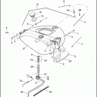FXD 1GHV DYNA SUPER GLIDE (2004) FUEL TANK - CARBURETOR