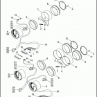 FXD 1GHV DYNA SUPER GLIDE (2004) INSTRUMENTS - FXD / I & FXDX / I