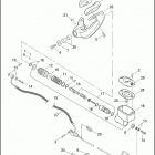 FXSTDSE2 1PHD CVO SOFTAIL DEUCE (2004) Тормозной цилиндр задний