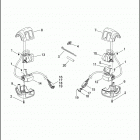 FXST 1BHY SOFTAIL STANDARD (2004) HANDLEBAR SWITCHES