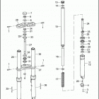 VRSCB 1HBZ VRSCB V-ROD (2004) Передняя вилка