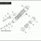 XL1200R 1CLP SPORTSTER 1200 ROADSTER (2004) SHOCK ABSORBERS