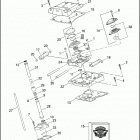 FLHTPI 1FMW ELECTRA GLIDE STANDARD POLICE (2004) ROCKER ARM ASSEMBLY & PUSH RODS -TWIN CAM 88 ™
