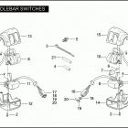 VRSCB 1HBZ VRSCB V-ROD (2004) HANDLEBAR SWITCHES