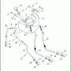 FXST 1BHY SOFTAIL STANDARD (2004) OIL TANK AND LINES