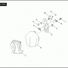 FLHT 1DDV ELECTRA GLIDE STANDARD (2004) Клаксон
