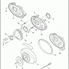 FXDI 1GMW DYNA SUPER GLIDE (2004) AIR CLEANER & ENRICHENER