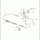 FXST 1BHY SOFTAIL STANDARD (2004) Привод управления сцеплением