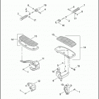 FXST 1BHY SOFTAIL STANDARD (2004) FOOTRESTS & FOOTBOARDS