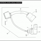 SIDECAR FOR FLHTC 8SGX FLHTC SIDECAR (2004) HARNESS, BANK ANGLE SENSOR