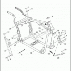 FXST 1BHY SOFTAIL STANDARD (2004) FRAME & JIFFY STAND