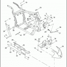 FXSTDSE2 1PHD CVO SOFTAIL DEUCE (2004) FRAME & JIFFY STAND