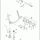 FLSTC 1BJY HERITAGE SOFTAIL CLASSIC (2004) PASSING LAMPS & FRONT TURN SIGNALS - FLSTC / I