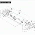 TLEU TLEU ULTRA SIDECAR (2004) SIDECAR TAIL LAMP