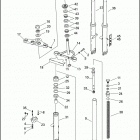 FXST 1BHY SOFTAIL STANDARD (2004) FRONT FORK - FXST / I & FXSTB / I